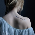Motivational and Inspirational Quote Tattoos for Girls