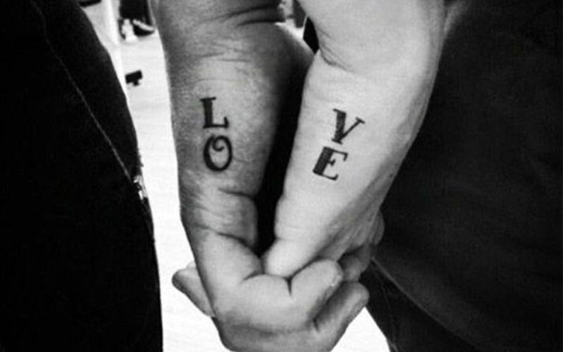 Adorable Couples Tattoos for Lovely Couples