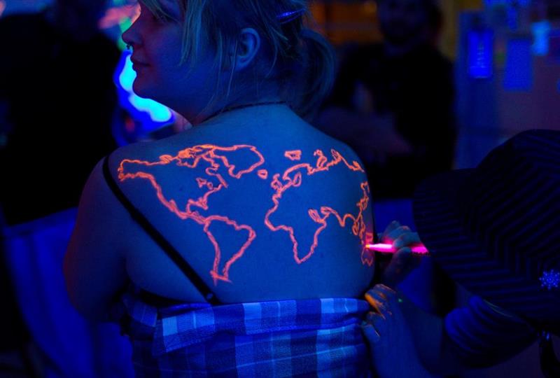 Marvelous Glowing Tattoo Designs Ideas