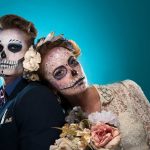 Easy And Cool Halloween Makeup for Couples