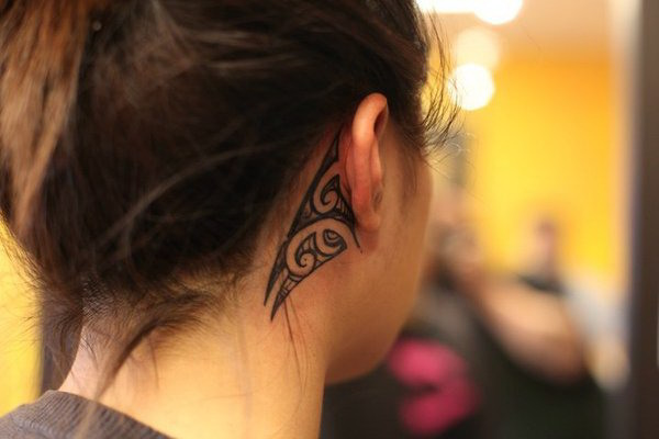 Most Beautiful And Trendy Ear Tattoos
